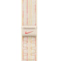 Нейлоновый ремешок Nike Neylon sport loop NEW для часов Apple Watch starlight / pink