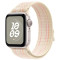 Нейлоновый ремешок Nike Neylon sport loop NEW для часов Apple Watch starlight / pink