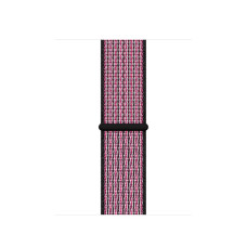 Нейлоновый ремешок Nike Neylon sport loop для часов Apple Watch pink berry