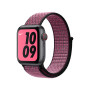 Нейлоновый ремешок Nike Neylon sport loop для часов Apple Watch pink berry