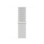 Нейлоновый ремешок Nike Neylon sport loop для часов Apple Watch summit white
