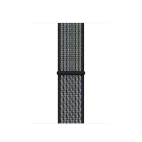 Нейлоновий ремінець Nike Neylon sport loop для годинника Apple Watch indigo lime