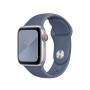 Силиконовый ремешок Silicon sport band для часов Apple Watch alaskan blue