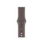Силиконовый ремешок Silicon sport band для часов Apple Watch coastal gray