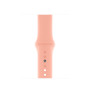 Силиконовый ремешок Silicon sport band для часов Apple Watch grapefruit