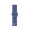 Силиконовый ремешок Silicon sport band для часов Apple Watch linen blue