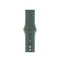 Силіконовий ремінець Silicon sport band для годинника Apple Watch pine green