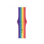 Силиконовый ремешок Silicon sport band для часов Apple Watch pride