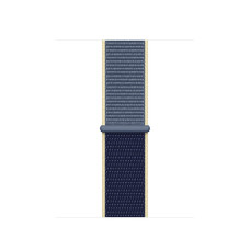 Нейлоновый ремешок Neylon sport loop для часов Apple Watch alaskan blue