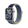 Нейлоновый ремешок Neylon sport loop для часов Apple Watch alaskan blue