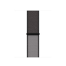 Нейлоновый ремешок Neylon sport loop для часов Apple Watch anchor gray
