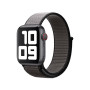 Нейлоновый ремешок Neylon sport loop для часов Apple Watch anchor gray