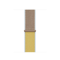 Нейлоновый ремешок Neylon sport loop для часов Apple Watch camel