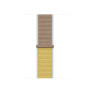 Нейлоновый ремешок Neylon sport loop для часов Apple Watch camel