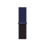 Нейлоновый ремешок Neylon sport loop для часов Apple Watch midnight blue