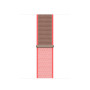 Нейлоновый ремешок Neylon sport loop для часов Apple Watch neon pink