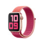 Нейлоновый ремешок Neylon sport loop для часов Apple Watch pomegranate