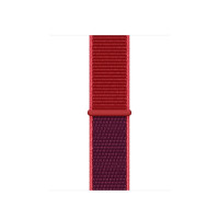 Нейлоновий ремінець Neylon sport loop для годинника Apple Watch red