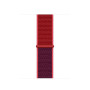 Нейлоновый ремешок Neylon sport loop для часов Apple Watch red