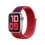 Нейлоновый ремешок Neylon sport loop для часов Apple Watch red