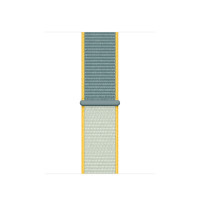 Нейлоновый ремешок Neylon sport loop для часов Apple Watch sunshine