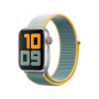 Нейлоновый ремешок Neylon sport loop для часов Apple Watch sunshine