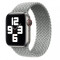 Плетений силіконовий ремінець Braided Solo Loop для годинника Apple Watch gray