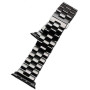 Керамический ремешок Ceramic 3-bead для часов Apple Watch black