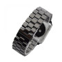 Керамический ремешок Ceramic 3-bead для часов Apple Watch black