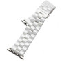 Керамический ремешок Ceramic 3-bead для часов Apple Watch white