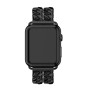 Металевий ремінець Chanell New для годинника Apple Watch black