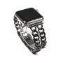 Металевий ремінець Chanell New для годинника Apple Watch black