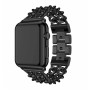 Металевий ремінець Chanell New для годинника Apple Watch black