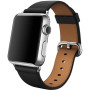 Шкіряний ремінець Classic Buckle Leather для годинника Apple Watch black