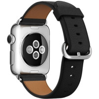 Шкіряний ремінець Classic Buckle Leather для годинника Apple Watch black