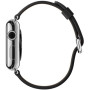 Шкіряний ремінець Classic Buckle Leather для годинника Apple Watch black