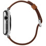 Кожаный ремешок Classic Buckle Leather для часов Apple Watch brown