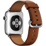 Кожаный ремешок Classic Buckle Leather для часов Apple Watch brown