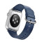 Шкіряний ремінець Classic Buckle Leather для годинника Apple Watch dark blue
