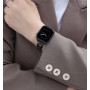 Металлический ремешок Fashion Coarse Weaving для часов Apple Watch black
