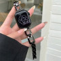 Металлический ремешок Fashion Coarse Weaving для часов Apple Watch black