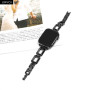 Металлический ремешок Fashion Coarse Weaving для часов Apple Watch black