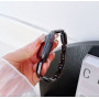 Металлический ремешок Fashion Coarse Weaving для часов Apple Watch black