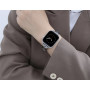 Металлический ремешок Fashion Coarse Weaving для часов Apple Watch silver