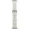 Силіконовий ремінець Kilim для годинника Apple Watch antique white