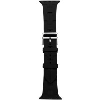 Силиконовый ремешок Kilim для часов Apple Watch black