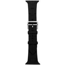 Силиконовый ремешок Kilim для часов Apple Watch black