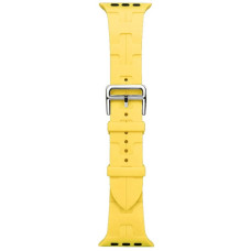 Силиконовый ремешок Kilim для часов Apple Watch light yellow