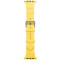 Силіконовий ремінець Kilim для годинника Apple Watch light yellow