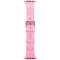 Силіконовий ремінець Kilim для годинника Apple Watch pink